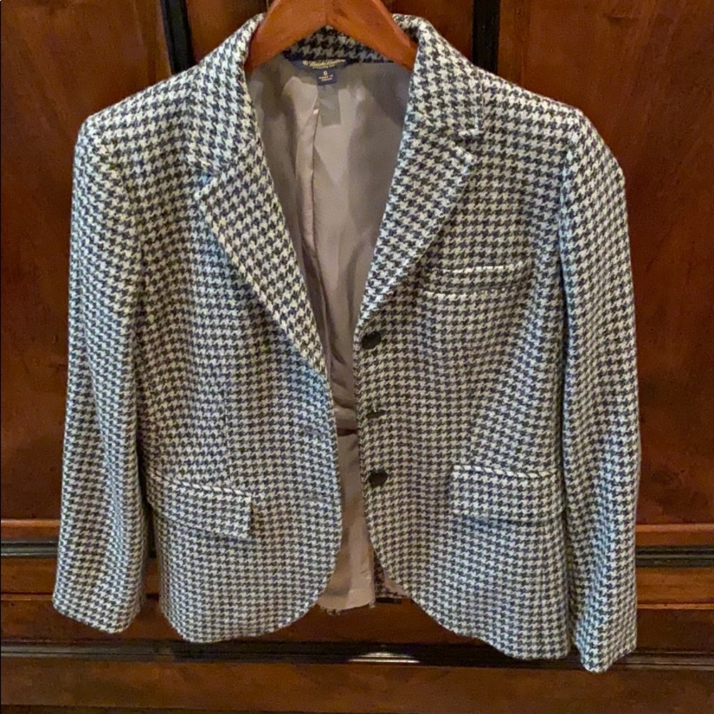 Brooks brothers houndstooth blazer